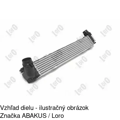 Chladiče vzduchu (Intercoolery) POLCAR 6014J8-3 - obr. 1