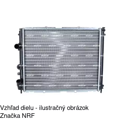 Chladiče vody POLCAR 601508A1 - obr. 1