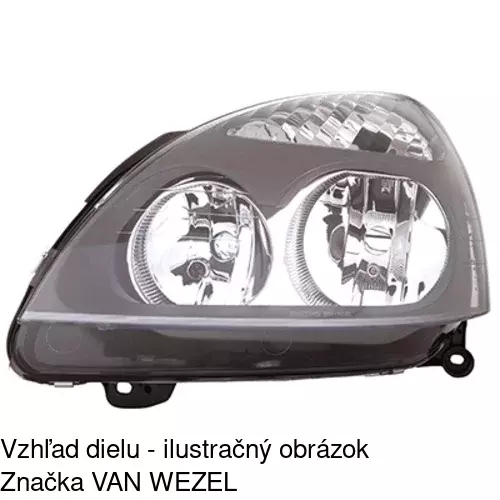 Hlavný reflektor POLCAR 6016096E - obr. 4