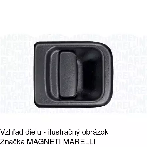 Vnútorná kľučka 6041Z-42 /POLCAR/