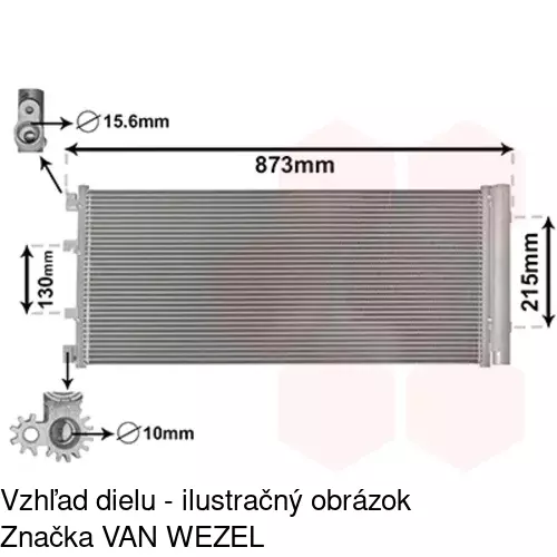 Chladiče klimatizácie POLCAR 6043K82X - obr. 4