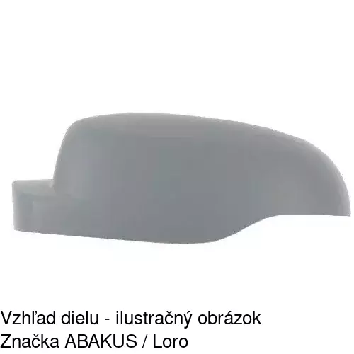 Vonkajšie zrkadlo POLCAR 6055515S