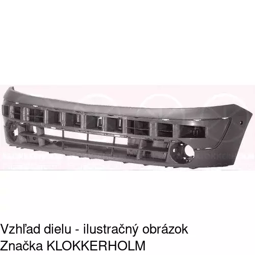 Lišta nárazníka POLCAR 6061077J