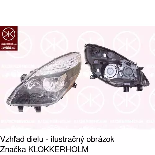 Hlavný reflektor POLCAR 607310-E - obr. 2