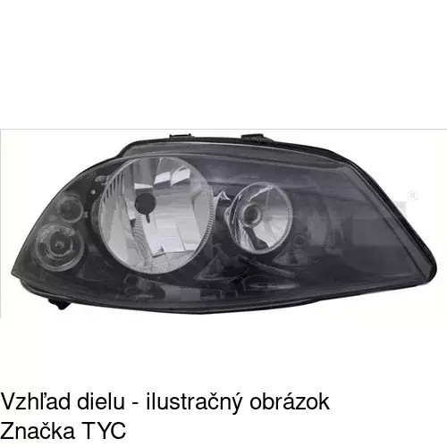 Hlavný reflektor POLCAR 6730091V