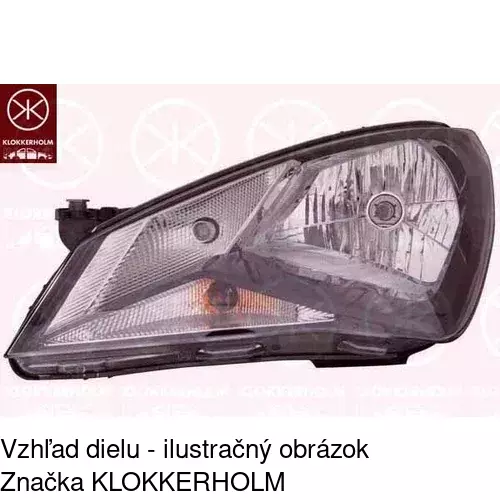 Hlavný reflektor POLCAR 67A110-E