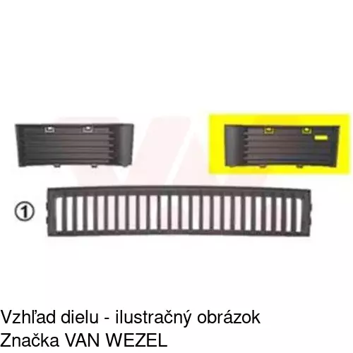 Kryt v nárazníku POLCAR 691327-1 - obr. 3