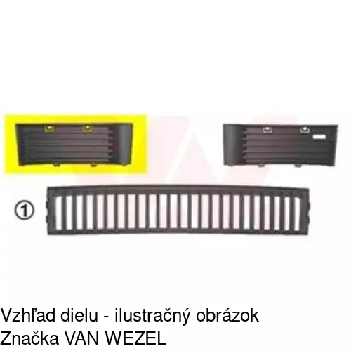 Kryt v nárazníku POLCAR 691327-2 - obr. 3