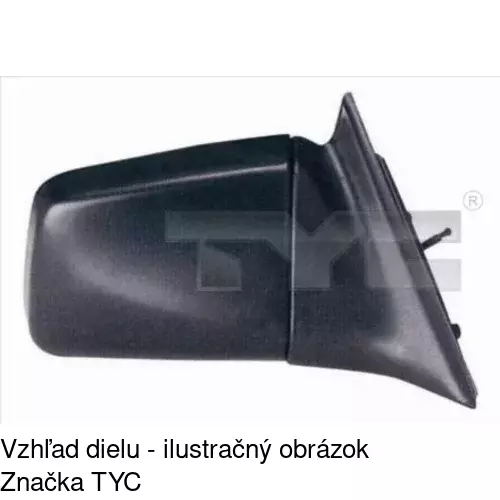 Vonkajšie zrkadlo POLCAR 6913524E - obr. 2