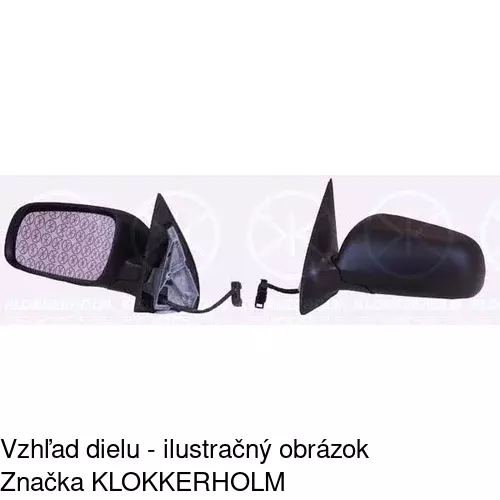 Vonkajšie zrkadlo POLCAR 6913529E