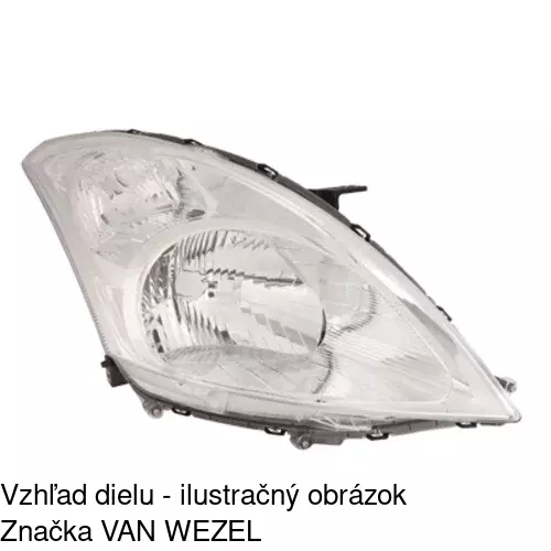 Hlavný reflektor POLCAR 741510-E - obr. 5