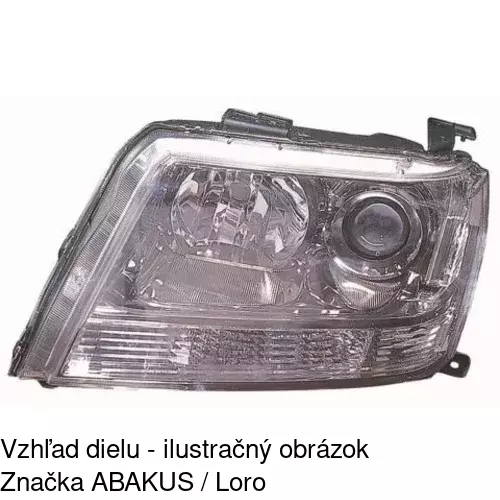 Hlavný reflektor POLCAR 7426091E