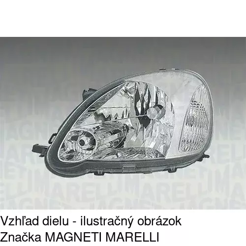 Hlavný reflektor POLCAR 810410-V - obr. 2