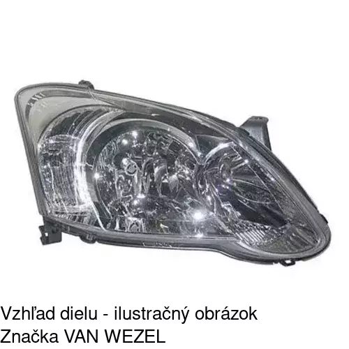 Hlavný reflektor POLCAR 8115103E - obr. 5