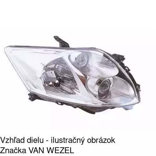 Hlavný reflektor POLCAR 8116100E - obr. 4