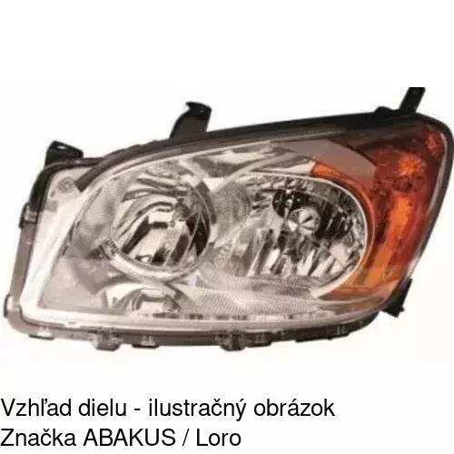 Hlavný reflektor POLCAR 8149090E - obr. 2