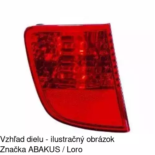 Záslepka hmlovky POLCAR 818097-E