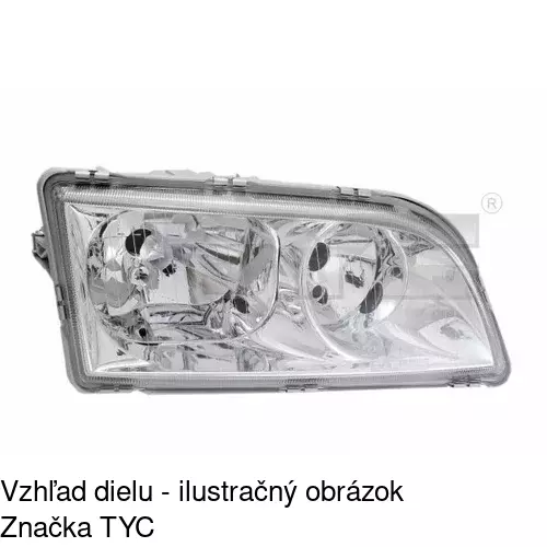 Hlavný reflektor POLCAR 9040094E