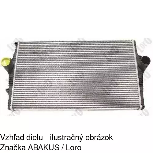 Chladiče vzduchu (Intercoolery) POLCAR 9080J8-2 - obr. 1