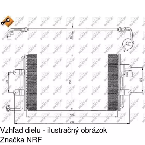 Chladiče klimatizácie POLCAR 9501K8C1 - obr. 2