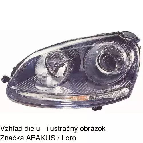 Hlavný reflektor POLCAR 9513095E - obr. 5