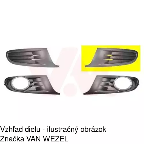 Kryt v nárazníku POLCAR 95182711R - obr. 3