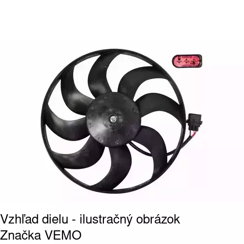 Ventilátory chladičov POLCAR 952523W1