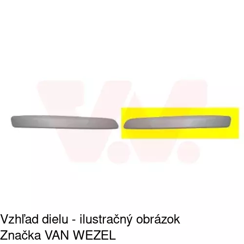 Lišta nárazníka POLCAR 95270717 - obr. 2