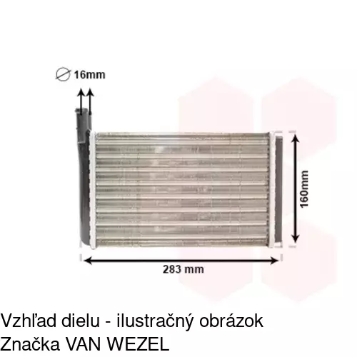 Radiátory POLCAR 9532N8-1 - obr. 2