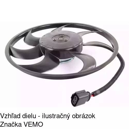 Ventilátor bez krytu / podpery POLCAR 956823U1 - obr. 4