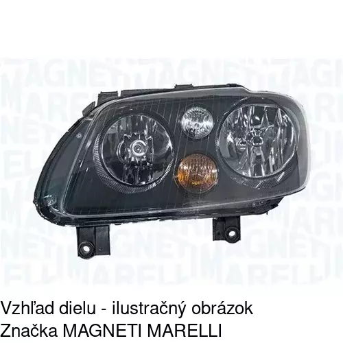 Hlavný reflektor POLCAR 9578102U - obr. 2