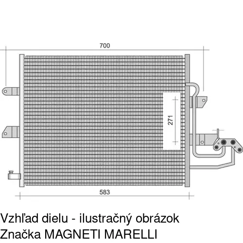 Chladiče klimatizácie POLCAR 9578K8C1S