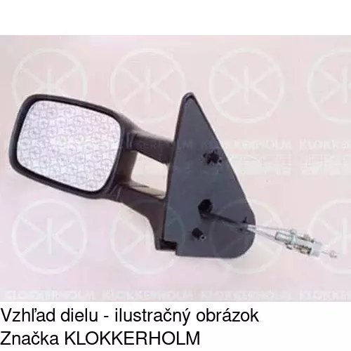 Vonkajšie zrkadlo POLCAR 9590521E - obr. 2