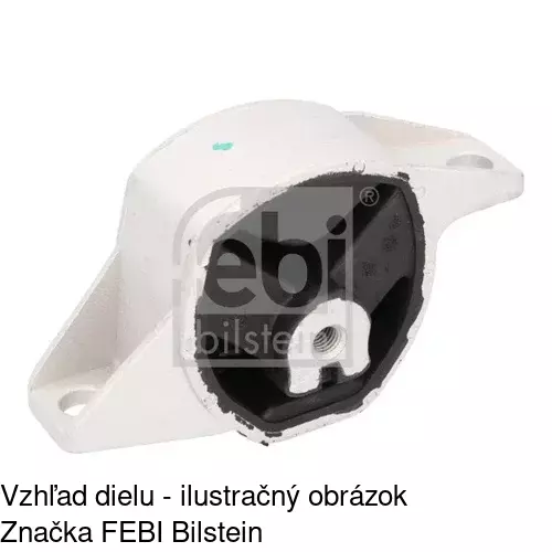 Silentblok prevodovky POLCAR AU-TM011