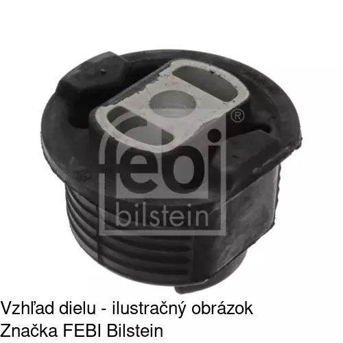 Silentblok motora POLCAR ME-BS008