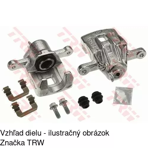 Plynový tlmič POLCAR S010344G - obr. 1