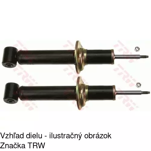 Plynový tlmič POLCAR S011214G - obr. 1