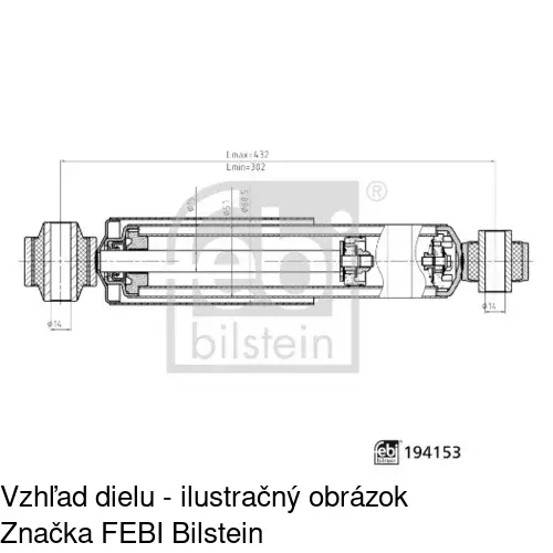 Plynový tlmič POLCAR S011662G