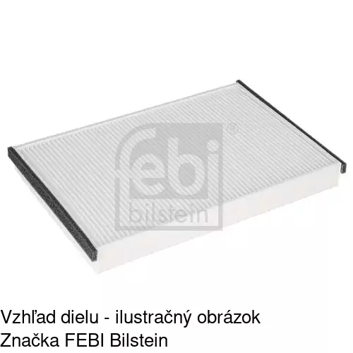 Kabínový filter s uhlíkom POLCAR S11-1010 - obr. 3