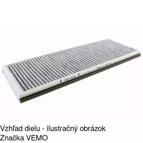 Kabínový filter s uhlíkom POLCAR S11-1019 - obr. 3