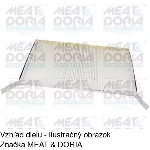 Kabínový filter s uhlíkom POLCAR S11-1023 - obr. 3