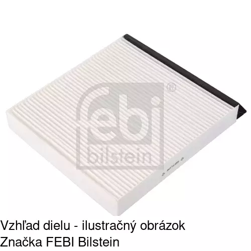 Kabínový filter s uhlíkom POLCAR S11-1027