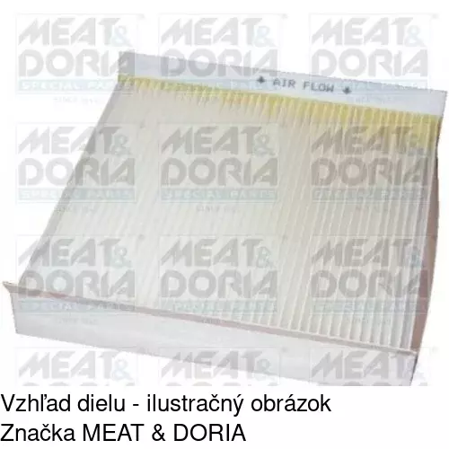 Kabínový filter s uhlíkom POLCAR S11-1037 - obr. 3