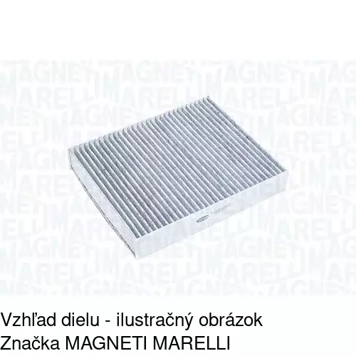 Kabínový filter s uhlíkom POLCAR S11-1096 - obr. 2