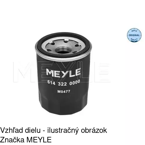 Olejový filter POLCAR S11-3003 - obr. 5