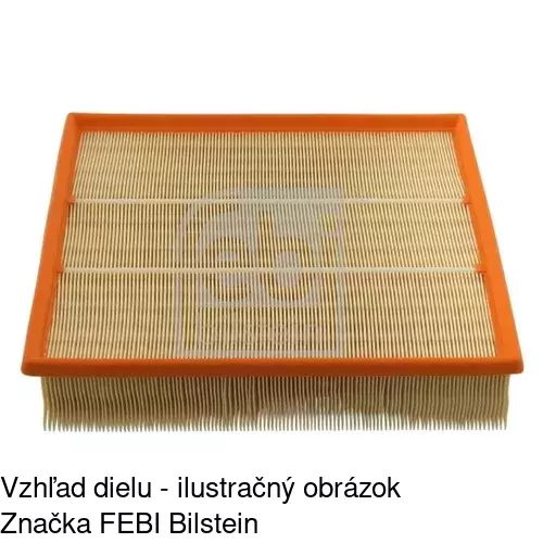 Vzduchový filter POLCAR S11-4004 - obr. 1