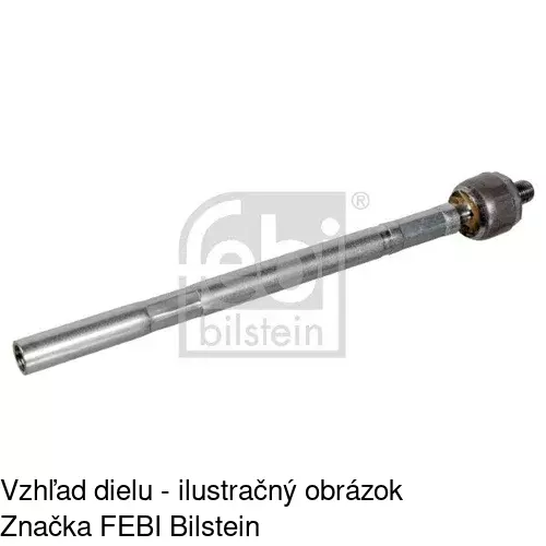 Tyč riadenia POLCAR S6057010 - obr. 1