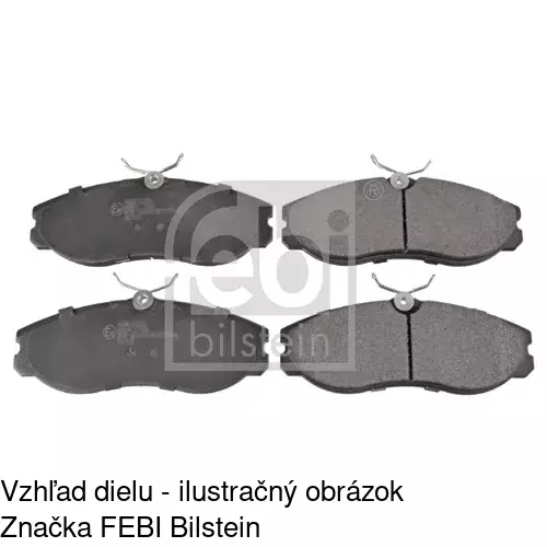 Brzdové dosky POLCAR S70-0161 - obr. 4