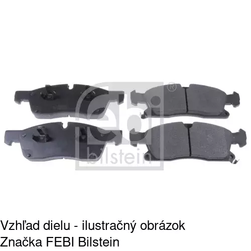 Brzdové dosky POLCAR S70-0255 - obr. 4