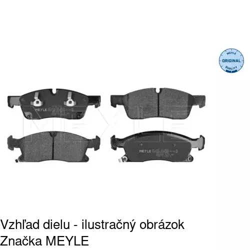 Brzdové dosky POLCAR S70-0255 - obr. 5